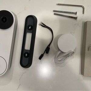 Google Nest Doorbell Smart Video Doorbell with Accessories